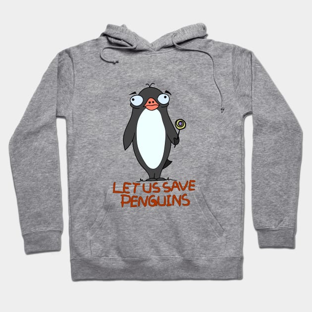 let  us save penguins 2024 Hoodie by ANNATEES